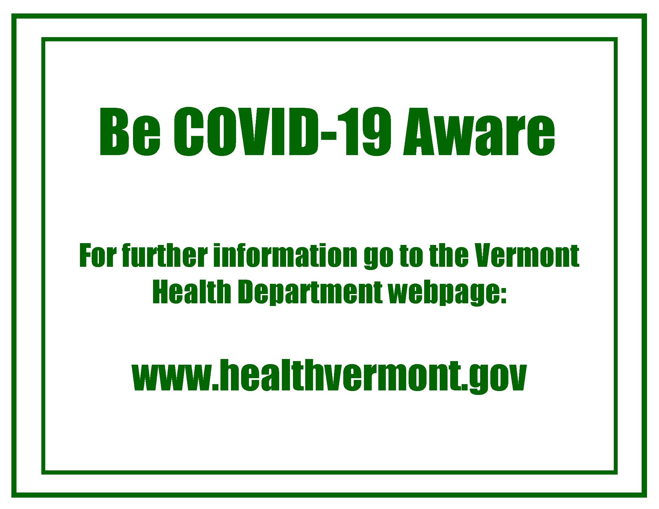 Town of Norwich Response to COVID-19 | Official Website of the Town of  Norwich Vermont